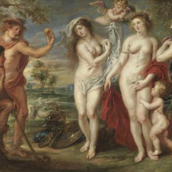 Peter Paul Rubens, The Judgement of Paris, ca. 1638. Oil on canvas.