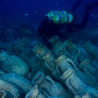 Yacimiento en las Illes Formigues II.