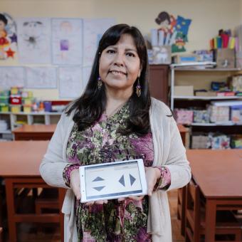 María Teresa Cornejo, docent de ProFuturo.