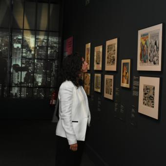 L’exposició reuneix l’obra de grans mestres internacionals i nacionals.