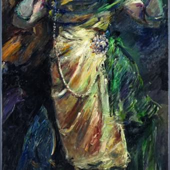 Lovis Corinth, Desfile de modelos, 1921.