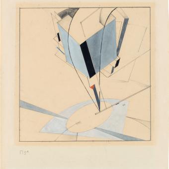 El Lissitzky, Proun 5 A, 1920.