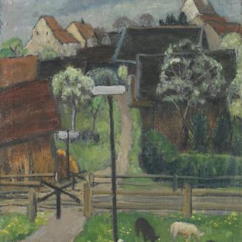 Gabriele Münter, Murnau, 1924. 