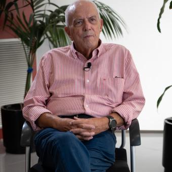 Fulgencio Ruíz, secretario de la Asociación Murciana de Voluntarios de Informática Móbil (AMUVIM).