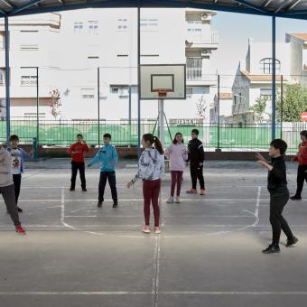 El proyecto «Fútbol y deporte» de la Fundación Cepaim abarca varias disciplinas deportivas.