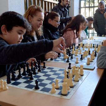 El ajedrez es una de las actividades del proyecto.