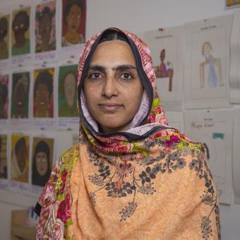 Maryam, a user of the "Espacios Familiares 0-3" project.