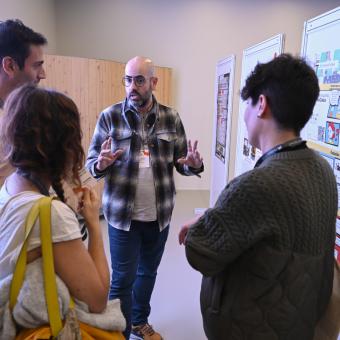 Asistentes a la jornada de clausura de la primera Convocatoria EduCaixa.