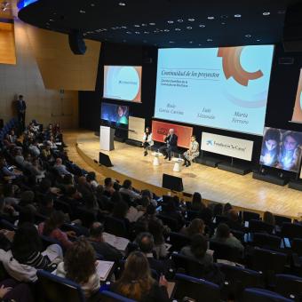 La jornada de clausura de la primera Convocatoria EduCaixa se ha celebrado en el Museo de la Ciencia CosmoCaixa de Barcelona.