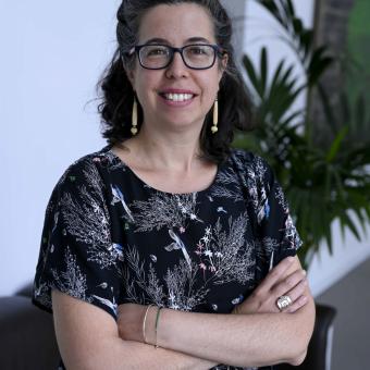 Retrato de Isabel Cabrera, investigadora del equipo CUIDEMOS y profesora de la Facultad de Psicología de la Universidad Autónoma de Madrid.