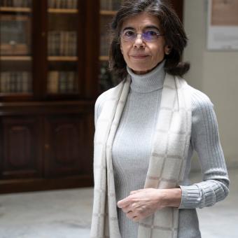 Retrat de Dolores Pérez-Sala, líder del projecte de recerca per millorar la comprensió de la malaltia d'Alexander al CIB Margarita Salas del CSIC.