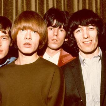 The Stones and Brian Jones.