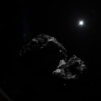 Imagen del cometa 67P/Churyumov-Gerasimenko