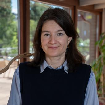 María Bueno Enciso, mare de María Asunción de Soto, pacient de la unitat de cures pal·liatives de San Camilo.