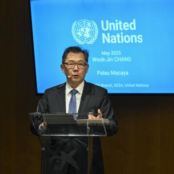 Wook-Jin Chang, director de Organizaciones No Gubernamentales del ECOSOC (Consejo Económico y Social de las Naciones Unidas).