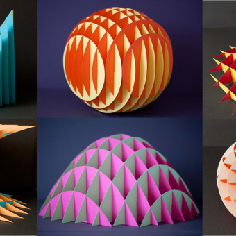 Geometría, arte y escultura se unen en la muestra Explora slice forms.