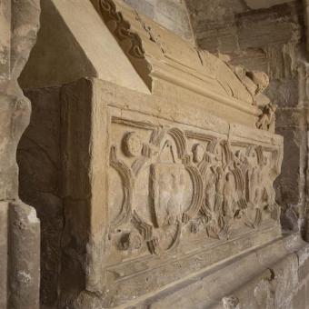 Imatge de l'interior del Monestir de Santes Creus.