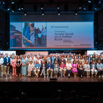 Encuentro en CaixaForum Madrid con las entidades que impulsarán los proyectos de la nueva convocatoria de acción social en el ámbito rural.