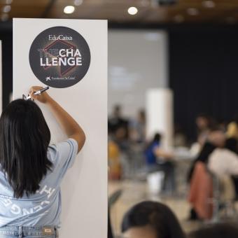Un momento del Campus The Challenge 2024. Taller de Emprendimiento Socialmente Responsable.