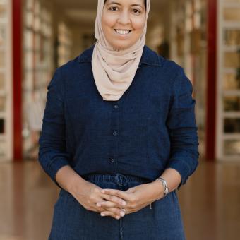 Portrait of Salima El Meziani.
