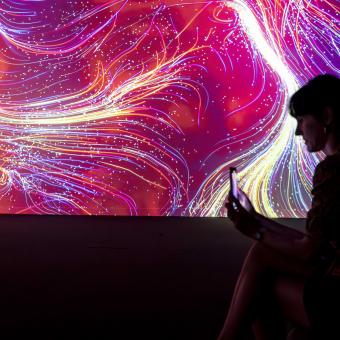 L'artista visual Alex Le Guillou ha dissenyat el segon àmbit de l'experiència. 