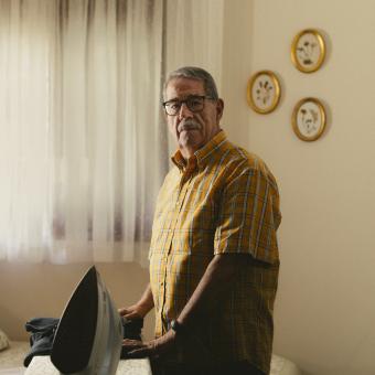 Javier Guiu Farrè, participante del programa Siempre Acompañados de la Fundación ”la Caixa”.