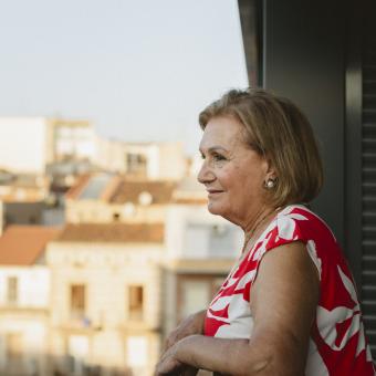 Teresa Mazón Sans, participante del programa Siempre Acompañados de la Fundación ”la Caixa”.
