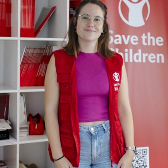 Maribel López es técnica en la entidad Save The Children.