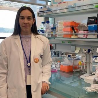 La investigadora María Martínez López.