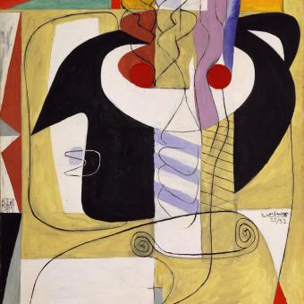 Le Corbusier (Charles-Édouard Jeanneret), «Métamorphose du violon» [Metamorfosis del violín], 1920-1952. Centre Pompidou, París. Musée national d’art moderne / Centre de création industrielle AM 3342 P. 