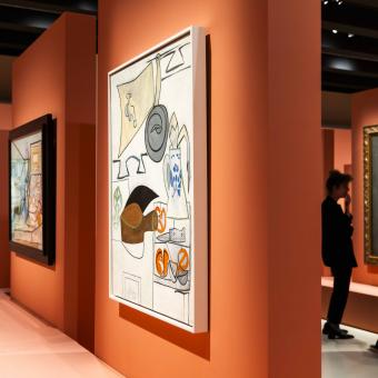 La exposición incluye 46 obras de Matisse y 49 de otros artistas.