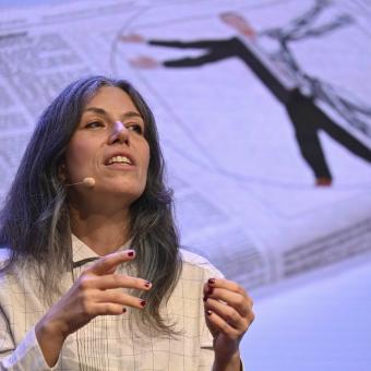 Marta Peirano, escriptora i periodista especialitzada en les relacions entre les tecnologies i el poder.