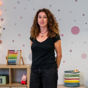 Arantxa Gutiérrez, educadora social y coordinadora de Infancia y familia en Gazteleku.