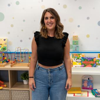 Ohiane López, psicóloga y logopeda de los Espacios de Crecimiento 3-6 en Gazteleku.