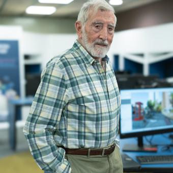 José Luis, usuario de los talleres Competencias Digitales +60.