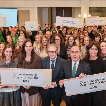 Acto de resolución de la Convocatoria de Proyectos Sociales Galicia 2025 en A Coruña.