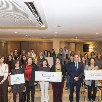 Acto de resolución de la Convocatoria de Proyectos Sociales Principado de Asturias 2025 en Oviedo.