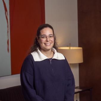 Marta Gutiérrez, psychologist specialising in grief with the Mutuam psychosocial care team (EAPS), part of the Comprehensive care for people with advanced illnesses programme of the ”la Caixa” Fondation.