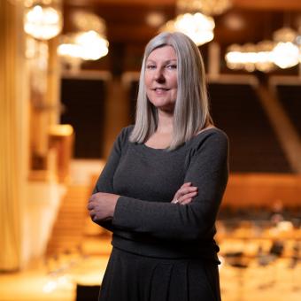 Susana Serrano González, directora del Departamento de Actividades Culturales y Música de la Fundación ”la Caixa”