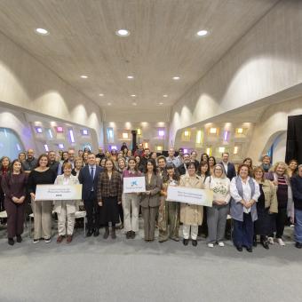 Segundo acto de resolución de la Convocatoria de Proyectos Sociales Canarias 2025 en Santa Cruz de Tenerife. 