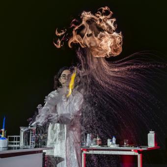 Imatge del nou Termoshow de CosmoCaixa.