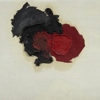 "Sense títol" de Luis Feito. Col·lecció d'Art Contemporani de la Fundació ”la Caixa”.