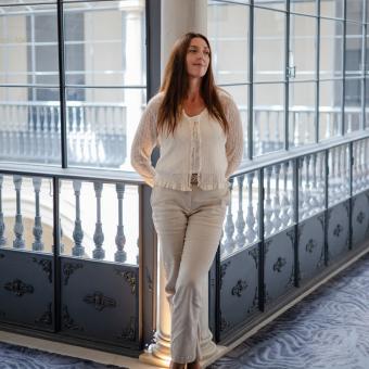 Pilar Manchón, becària de la Fundació ”la Caixa” i directora d'Estratègia de Recerca en Intel·ligència Artificial (IA) a Google.