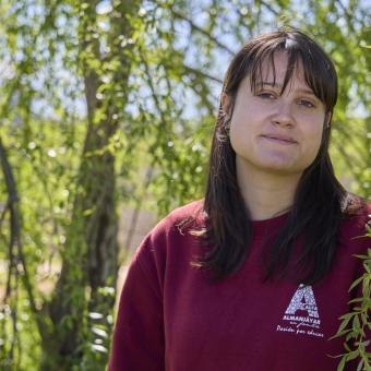  Helena Sánchez, trabajadora social y coordinadora del área de Infancia en la entidad ALFA.