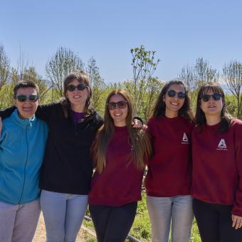 Los técnicos de la entidad Almanjáyar en Familia (ALFA).