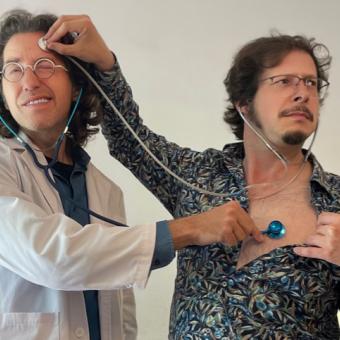 El músico, Xavi Lloses y el poeta Josep Pedrals se unen en el recital "El batec".