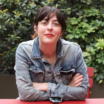 Imagen de la escritora Lucía Lijtmaer. 