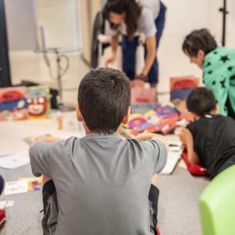 El festival En otras palabras cuenta con un espacio de lectura y juego