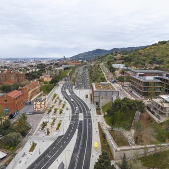 El CaixaResearch Institute, vist des d’un dron