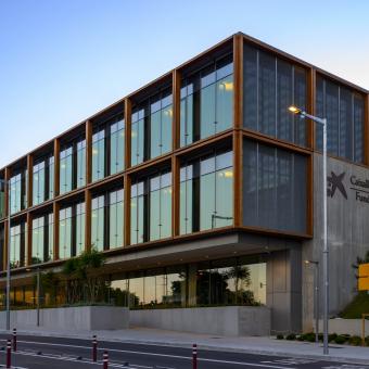 El edificio del CaixaResearch Institute.